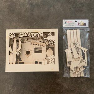 #2- 2 Piece Wooden Christmas DIY Projects